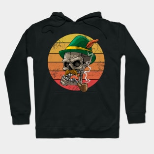 Oktoberfest German Skull Germany Deutschland Hoodie